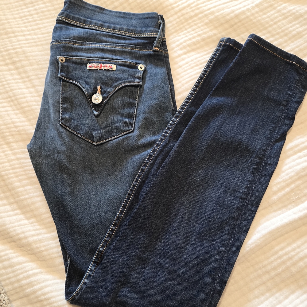 Hudson Jeans Women's Straight Leg in Deep Indigo